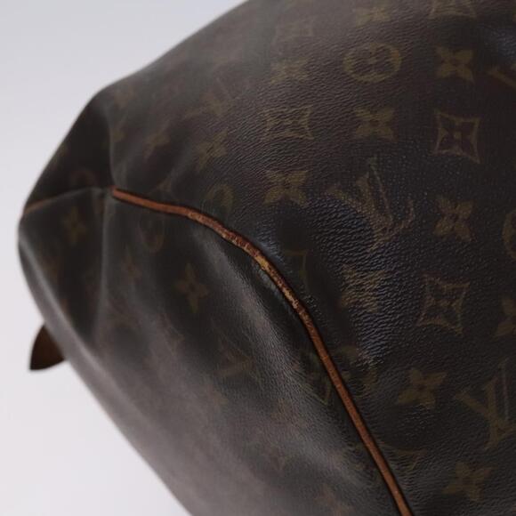 LOUIS VUITTON Monogram Keepall 55 Boston Bag M41424 - Picture 14 of 16